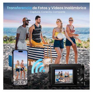 Cámara Digital 4K Ultra HD con Zoom 16X