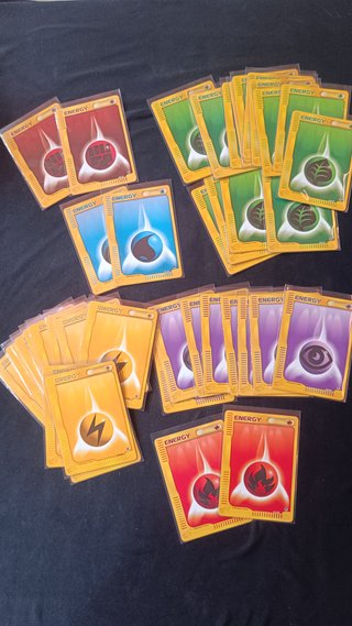 Lote Cartas Energía Expedition Vintage Nintendo