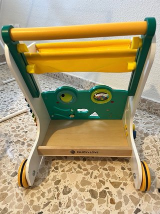 Andador madera bebé Enjoy & Love