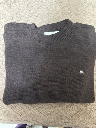 Jersey marrón entretiempo