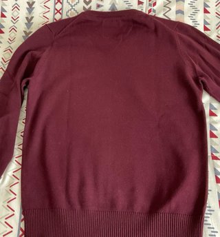Jersey Buddha Streetwear Pico Talla S Burdeos