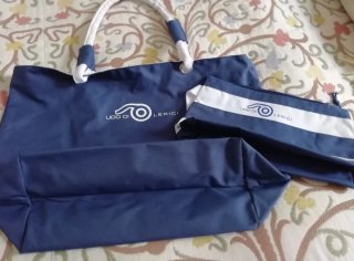 Set Borsa mare / multiuso   e pochette coordinata