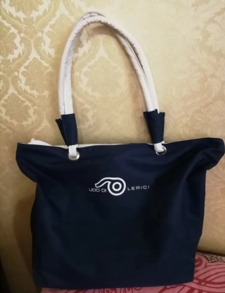 Set Borsa mare / multiuso   e pochette coordinata