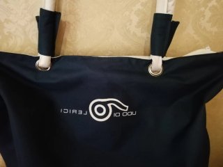 Set Borsa mare / multiuso   e pochette coordinata