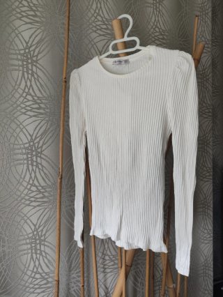 Camiseta Stradivarius manga larga S