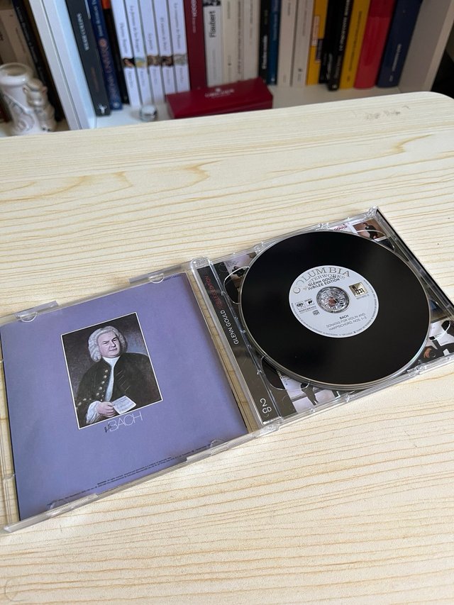 Sonatas de Bach para Violin e Cravo Gould 2 CD