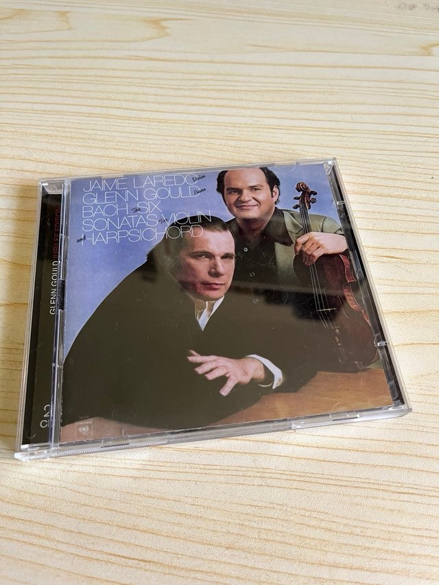Sonatas de Bach para Violin e Cravo Gould 2 CD