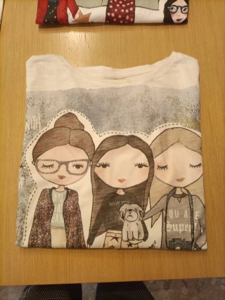 Lote 4 Camisetas Niña