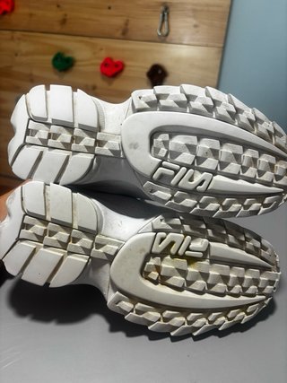 Zapatillas Fila Talla 39 Blancas