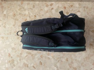 Paletero Adidas Pádel Negro Hexagonal