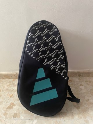 Paletero Adidas Pádel Negro Hexagonal