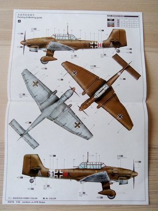 JUNKERS JU 87R STUKA MAQUETA TRUMPETER 1/32