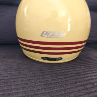 Casco Jet NZI Amarillo Vintage