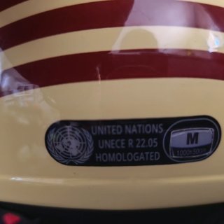 Casco Jet NZI Amarillo Vintage