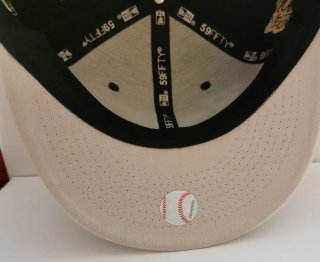 Gorra New Era Yankees Beige y Negra