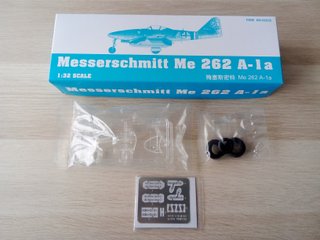 MESSERSCHMITT ME 262 A-1a MAQUETA TRUMPETER 1/32