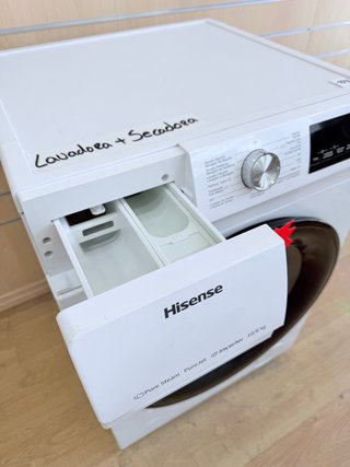 LAVADORA + SECADORA HISENSE 10/6kg 1400rpm A+