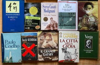 Libri usati in buono stato a scelta