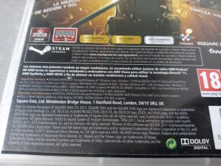 Deus Ex: Human Revolution PC DVD