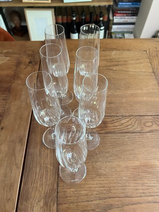7 Calici di Champagne Villeroy & Boch