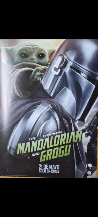 Poster Star Wars The Mandalorian and Grogu