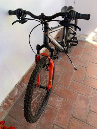Bicicleta Rockrider Negra