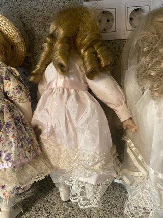Muñecas de porcelana vintage