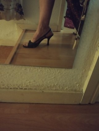 Zapatos de tacón negros