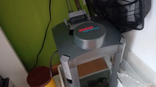 Acuario 240L con mueble blanco
