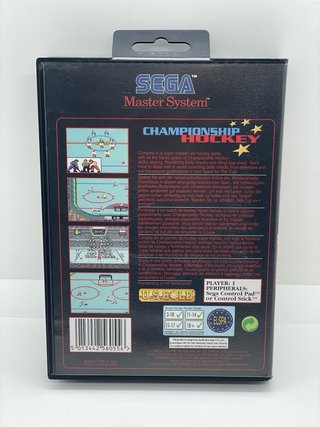 Championship Hockey SEGA Master System