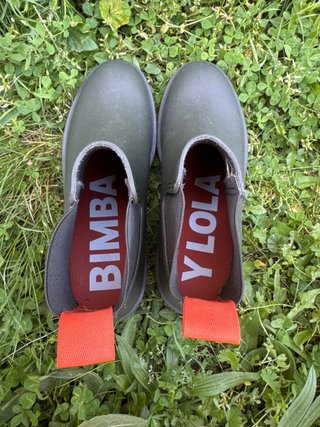 Botas de agua Bimba y Lola verde oliva