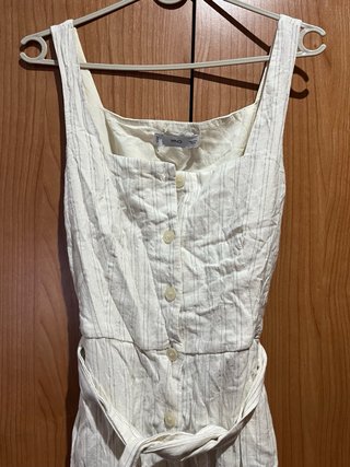 Mono Mango Talla M Rayas Blancas