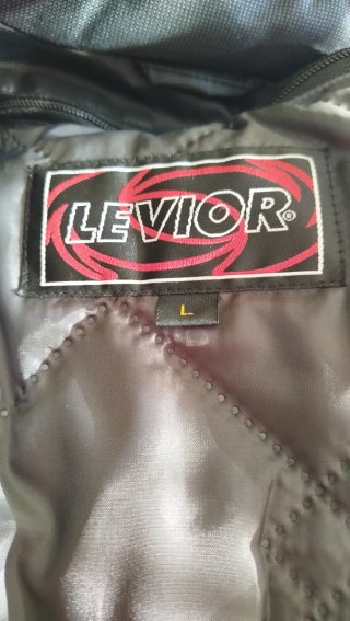 Chaqueta Moto Mujer Negra y Roja Talla L