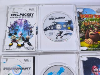 Lote 4 Juegos Nintendo Wii: Mario, Donkey Kong, Ep
