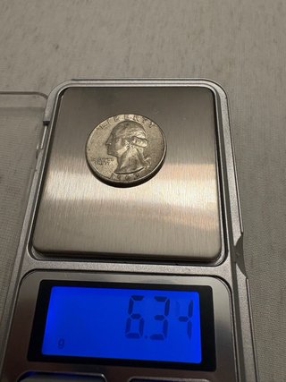 Moneda 1/4 Dólar USA Plata 1963