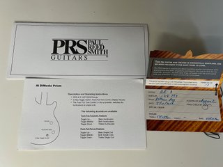 PRS Al Di Meola Prism Signature 2012