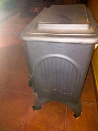 Chimenea modelo Sevilla de hierro fundido