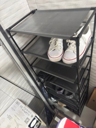 Zapatero Organizador Negro y muy nuevo