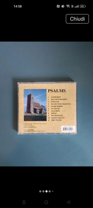 CD Jah Wobble - Psalms