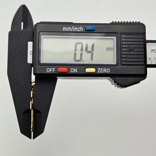 Colgante Oro 18K Cruz Caravaca Plana 0,98gr, 3cm