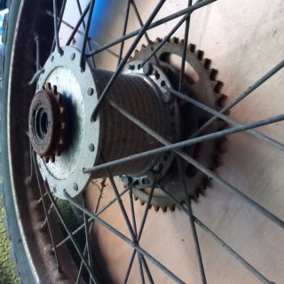 Rueda Trasera Gilera Enduro 50