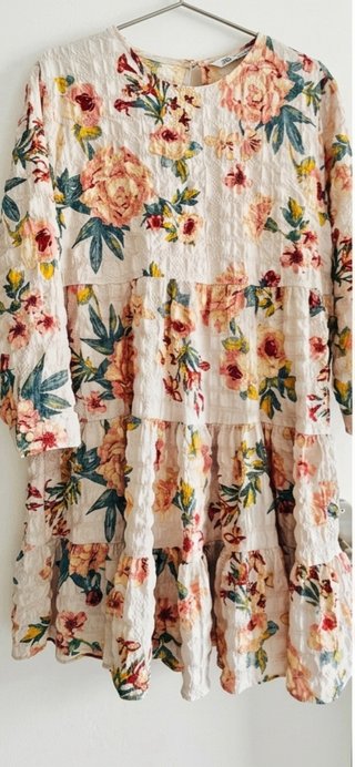 Vestido Zara Estampado Floral Talla XL