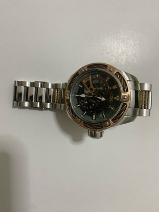 Invicta Automático Bolt Oro y Plata