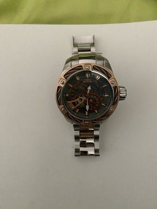 Invicta Automático Bolt Oro y Plata