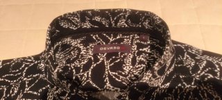 Camisa DEVRED Estampada Manga Larga Talla L