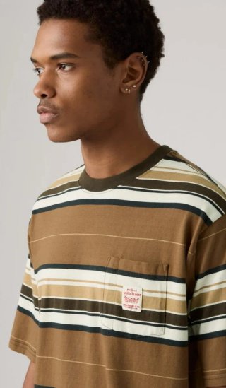 Camiseta Levi's rayas M