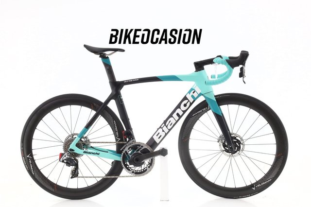 Bicicleta Bianchi Oltre XR4 Arkea Team AXS 12V t.56 Reacondicionada