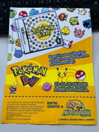 Locandina Pokémon Day 2006 Mirabilandia