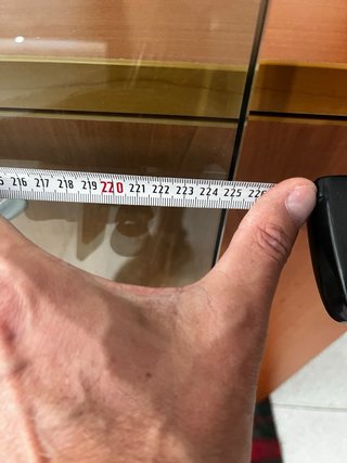 Superficie de mesa de cristal de 2cm grosor