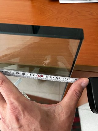 Superficie de mesa de cristal de 2cm grosor